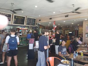 Nice Staff at Brown Dog Deli in Charleston