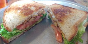 Tempeh BLT at Brown Dog Deli in Charleston
