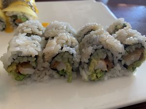 Tempura vegan shrimp!!! at Sushiko in Jacksonville