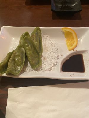 Veg pot stickers at Sushiko in Jacksonville