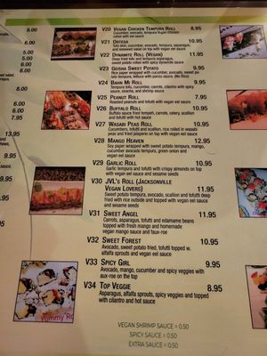  at Sushiko in Jacksonville