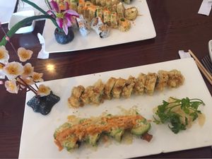 Jcl and Ava roll ❤️❤️❤️❤️❤️ at Sushiko in Jacksonville