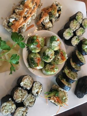 Brown rice sushi  at Sushiko in Jacksonville