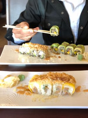 Vegan Sushi Rolls 🍣🌱 at Sushiko in Jacksonville