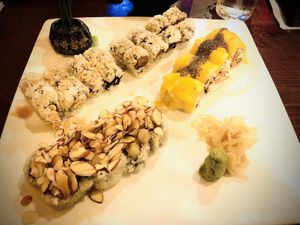 Vegan sushi  at Sushiko in Jacksonville