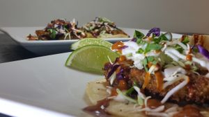 Delicious VEGAN tacos and burritos 24/7! WOW! at Urban Beans in Phoenix