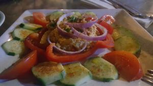 Hummus Plate. at Urban Beans in Phoenix