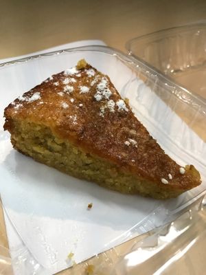 Lemon Lavender cake (delicious!) at Urban Beans in Phoenix