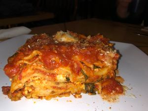 Lasagna at Urban Beans in Phoenix