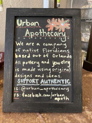 Vendor products to purchase inside #Veganuary at Dharma Southern Chick'n in Orlando