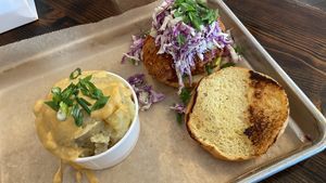 Nashville Hawt & Mashed taters  at Dharma Southern Chick'n in Orlando