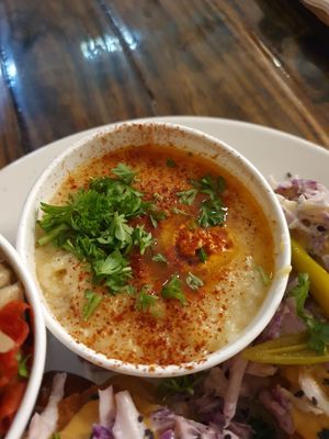 Grits! at Dharma Southern Chick'n in Orlando