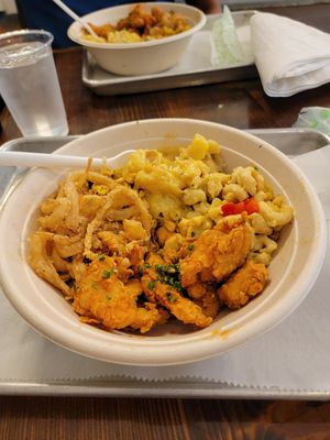 DFC bowl at Dharma Southern Chick'n in Orlando