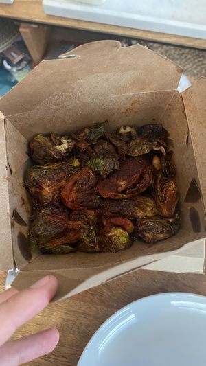 Fried Brussels   at Dharma Southern Chick'n in Orlando