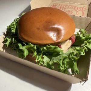 caesar sandwich  at Dharma Southern Chick'n in Orlando