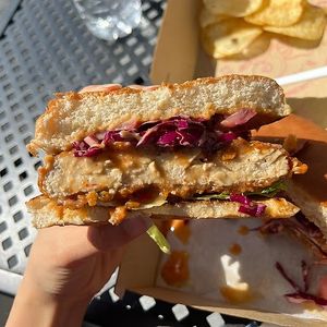 oroku saki at Dharma Southern Chick'n in Orlando