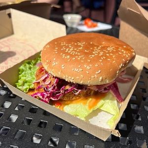 oroku saki at Dharma Southern Chick'n in Orlando