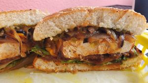 BBQ Chicken Sandwich at Dharma Southern Chick'n in Orlando