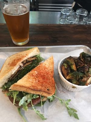 TLT and Brussels  at Dharma Southern Chick'n in Orlando