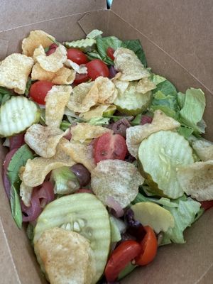 Salad  at Dharma Southern Chick'n in Orlando