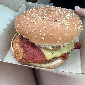 chickn parm sandwich at Dharma Southern Chick'n in Orlando