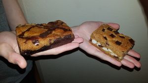 Brookie and smores bar at Dharma Southern Chick'n in Orlando