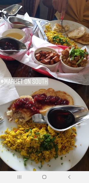 Breakfast! at Dharma Southern Chick'n in Orlando