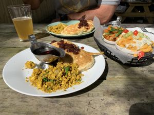 Love their breakfast!! at Dharma Southern Chick'n in Orlando