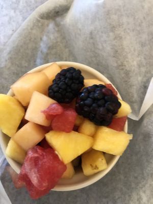 Fresh fruit at Dharma Southern Chick'n in Orlando