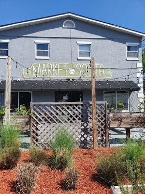 Outside  at Dharma Southern Chick'n in Orlando