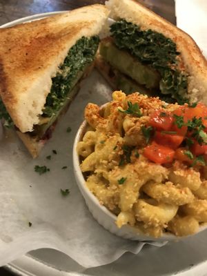 Fried green tomato  at Dharma Southern Chick'n in Orlando