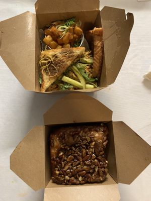 Meal at Dharma Southern Chick'n in Orlando