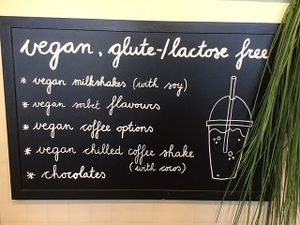 vegan options at Marks in Maastricht