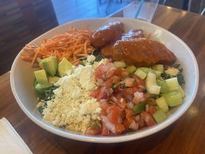 B-wing salad   at Veggie Grill by Next Level - Tustin Marketplace in Irvine