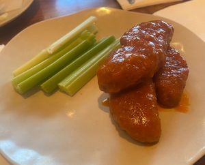 Vegan buffalo wings   at Veggie Grill by Next Level - Tustin Marketplace in Irvine