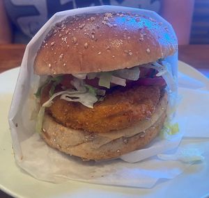 Sante Fe crispy chicken   at Veggie Grill by Next Level - Tustin Marketplace in Irvine