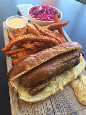 Wunderbrat  at Veggie Grill by Next Level - Tustin Marketplace in Irvine