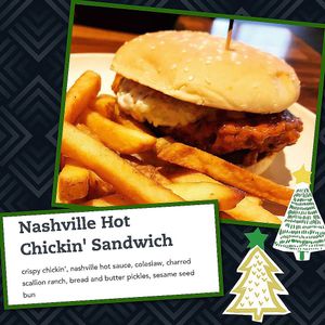 Nashville hot ck’n sammy at Veggie Grill by Next Level - Tustin Marketplace in Irvine