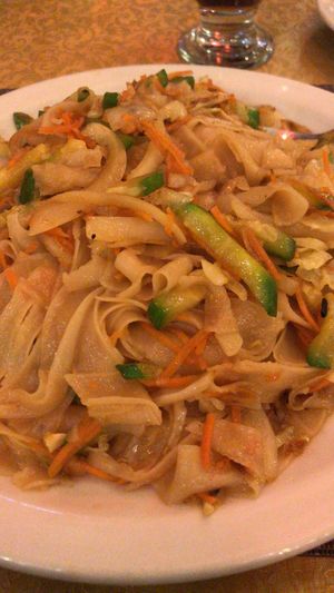 Rice noodles with vegetables  at Huang Ji Zhong in San Carlos De Bariloche