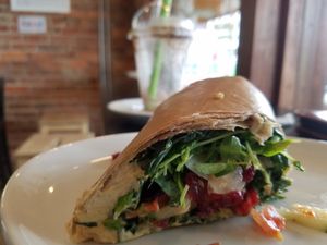 Delicious sandwich. at Green Cup Cafe in Fort Myers