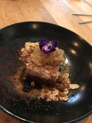 Tiramisu vegan raw  at Reliva in Bruges