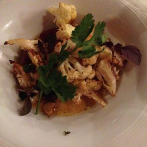 cauliflower  at Reliva in Bruges
