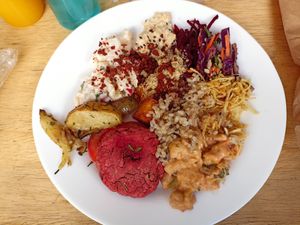 Prato do dia 03/01/22 at Ve - Emporio e Restaurante Vegano in Porto Alegre