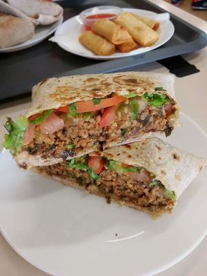 Hamburguesa de algas at kVegan in Tenerife