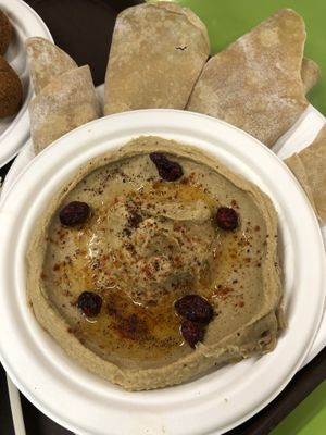 Hummus at kVegan in Tenerife