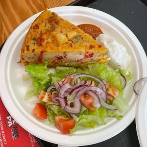 Ace tortilla  at kVegan in Tenerife