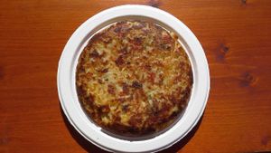 Tasty and filling tortilla, no egg, amazing! at kVegan in Tenerife