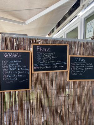 Menu  at kVegan in Tenerife