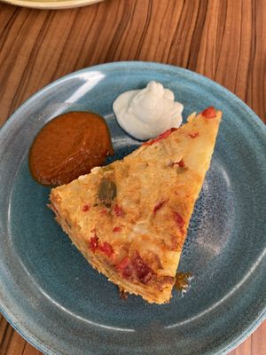 Tortilla  at kVegan in Tenerife