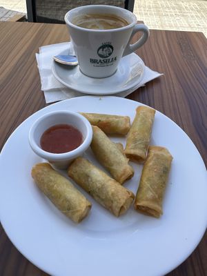 Springrolls (Gluten )  at kVegan in Tenerife